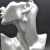 Серьги из лилового хлопкового жемчуга арт. 14102 недорого